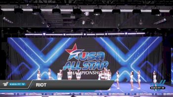 Riot [2022 CheerForce San Diego L1 Junior] 2022 USA All Star Anaheim Super Nationals