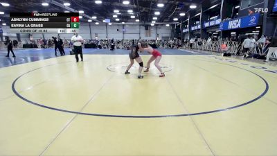 126 lbs Consi Of 16 #2 - Ashlynn Cummings, CT vs Savina La Grass, CA