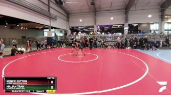 98 lbs Semifinal - Kenzie Sutton, Amped Wrestling Club vs Maliah Tran, Paradigm Wrestling