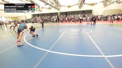100-H lbs Quarterfinal - John Anthony Fenuto, Seagull Wrestling Club vs Gavin Lezark, CJA