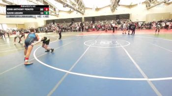 100-H lbs Quarterfinal - John Anthony Fenuto, Seagull Wrestling Club vs Gavin Lezark, CJA
