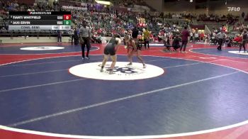 5A 125 lbs Cons. Semi - Jaxi Ervin, Van Buren vs Tianti Whitfield, Searcy