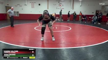 215 lbs Round 1 - Evan Franke, Muscatine vs Kaiden Valcore, Prairie City Monroe