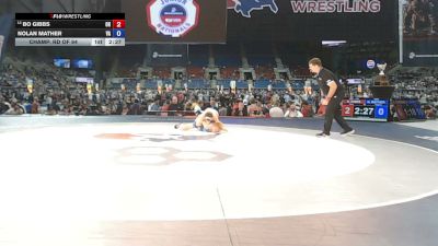 113 lbs Champ. Rd Of 64 - Bo Gibbs, Ohio vs Nolan Mather, Virginia