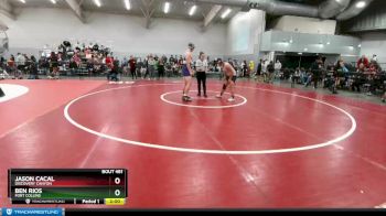 215 lbs Champ. Round 2 - Jason Cacal, Discovery Canyon vs Ben Rios, Fort Collins