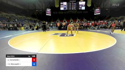 285 lbs Cons 8 #1 - Joe Constable, IA vs Kaz Morosetti, RI