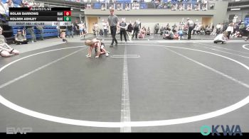 40 lbs Rr Rnd 5 - Nolan Barrows, Blackwell Wrestling Club vs Kolsen Ashley, Blackwell Wrestling Club