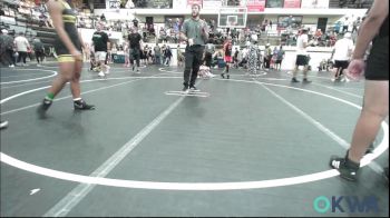 131-HWT lbs Rr Rnd 1 - Layton Dumas, D3 Wrestling Cluib vs Kiya Hartfield 3, OKC Saints Wrestling