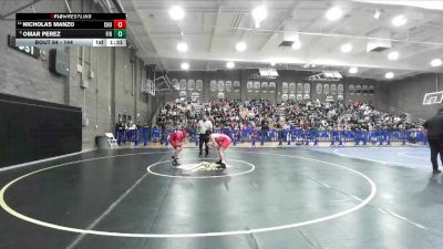 144 lbs Champ. Round 2 - Omar Perez, Firebaugh vs Nicholas Manzo, Chowchilla