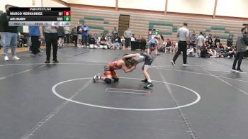 72 lbs Round 4 (8 Team) - Ari Bush, Revival Beast vs Marco Hernandez, Revival