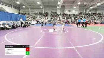 145 lbs Semifinal - Joey Ortega, NJ vs Dane Steel, WY