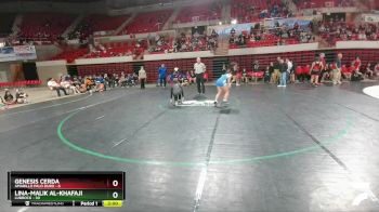 120 lbs Placement (4 Team) - Genesis Cerda, Amarillo Palo Duro vs Lina-Malik Al-Khafaji, Lubbock