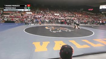 135 lbs Quarterfinal - Morgan Hills, Colby HS vs Phoenix Probasco, Rose Hill HS