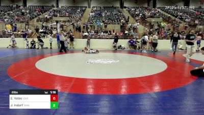 81 lbs Consi Of 4 - Emmett Yates, Lovett Wrestling Club vs James Indorf, Teknique Wrestling