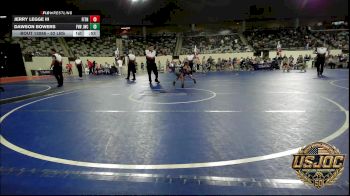 52 lbs Semifinal - JERRY LEGGE III, Fitness Fight Factory Wrestling Club vs Dawson Bowers, Jacket Wrestling Club