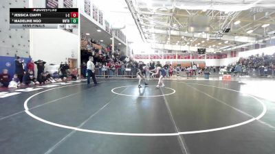 126 lbs Semifinal - Jessica Ciaffi, Lincoln-Sudbury vs Madeline Ngo, Newton North