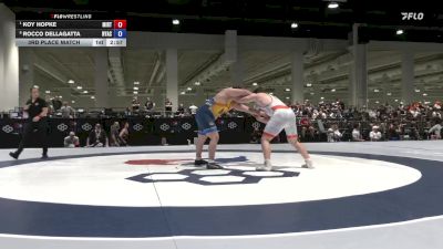 125 lbs 3rd Place Match - Koy Hopke, Minnesota - RTC vs Rocco Dellagatta, NYAC