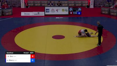 FS 57 lbs Semifinal - Vincent Gov, Dinos Wrestling Club vs Josh Skory, Dinos Wrestling Club