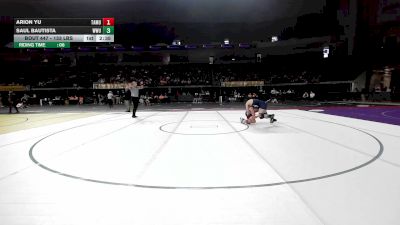 133 lbs Consi Of 32 #2 - Arion Yu, Texas A & M vs Saul Bautista, Western Washington