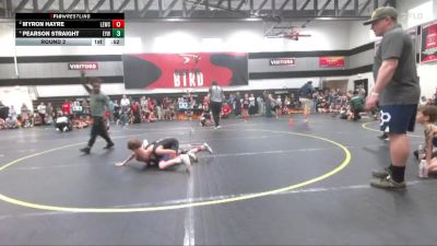 75/80 Round 2 - Myron Hayre, Legacy Elite Wrestling Club vs Pearson Straight, Mighty Warriors Wrestling Acad