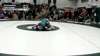 165 lbs Round Of 16 - Becton Eubanks, Aquidneck Island vs Aidan Palombo, Marshfield