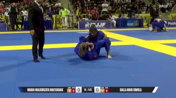 Salla Simola vs Maria Malyjasiak | 2025 World Jiu-Jitsu IBJJF Championship