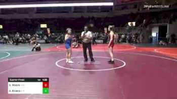 123 lbs Quarterfinal - Shelby Moore, Takedown Express vs Azul Rivera, El Paso Wildcats