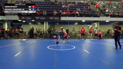 126 lbs Champ. Rd Of 16 - Omar Niyazov, NOVA Wrestling Club vs Michael Crawford, Jr, Tiger Wrestling Club