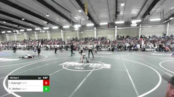 86 lbs Rr Rnd 1 - Izac Spenger, Desert Dogs WC vs KayBree Bedker, Dolores Bears