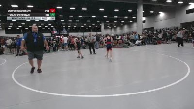 96 lbs Champ. Rd Of 64 - Oliver Davidson, Jack Pine Savage Wrestling vs Case Freeman, Sebolt Wrestling Academy