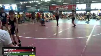 125 lbs Round 3 (8 Team) - Eprham Ormiston, Alpha Elite vs Wyatt Berra, Fight Club