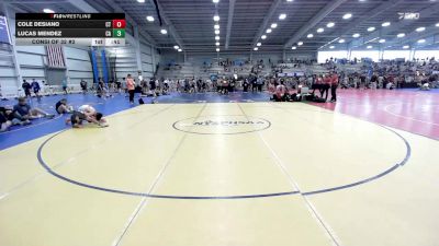106 lbs Consi Of 32 #2 - Cole Desiano, CT vs Lucas Mendez, CA