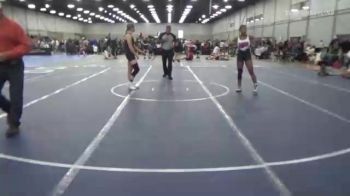 135 lbs Rr Rnd 6 - Samara Marquardt, Oklahoma Supergirls vs Claire Moffitt, Oklahoma Twister Sisters