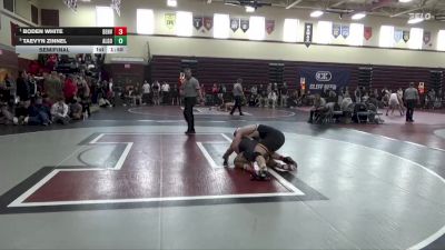 165 lbs Semifinal - Boden White, Denver vs Taevyn Zinnel, Algona