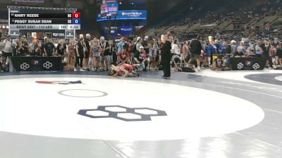 110 lbs Cons. Rd Of 16 - Khiry Reese, North Carolina vs Peggy Susan Dean, Colorado