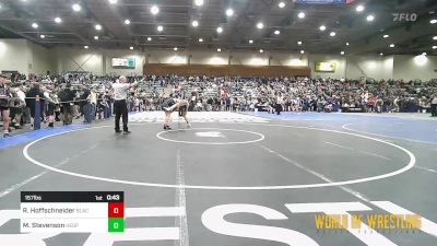 157 lbs Consi Of 64 #2 - Ryder Hoffschneider, Black Fox Academy vs Maximus Stevenson, Hesperia