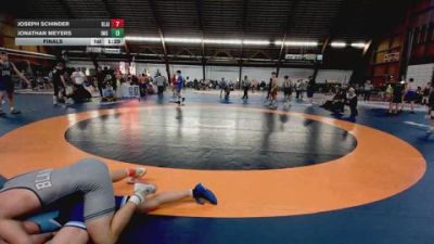 170 lbs Final - Joseph Schinder, Blair Academy vs Jonathan Meyers, IMG Academy