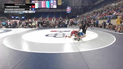 106 lbs Champ. Rd Of 32 - Cristian Rojas, VA vs Exzander Borstelman, OH