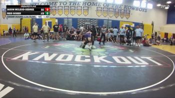 165 lbs Champ Round 1 (16 Team) - Jason McLeod-Sebree, Buchholz vs Reid Gober, Athens Christian