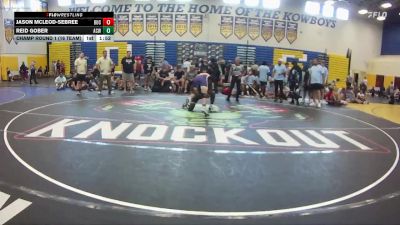 165 lbs Champ Round 1 (16 Team) - Jason McLeod-Sebree, Buchholz vs Reid Gober, Athens Christian