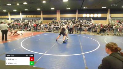 175 lbs Round Of 128 - Zoro Palmer, Red Mountain WC vs Isaac Wilder, Wright Wr Ac