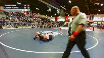 157 lbs Semifinal - Brock Kenney, Trabuco Hills vs Andrew Martinez, Chaparral