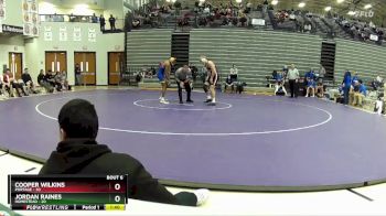 138 lbs Semis & 1st Wrestleback (8 Team) - Jordan Raines, Homestead vs Cooper Wilkins, Portage