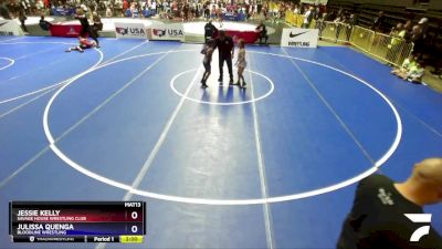 67 lbs Quarterfinal - Jessie Kelly, Savage House Wrestling Club vs Julissa Quenga, Bloodline Wrestling