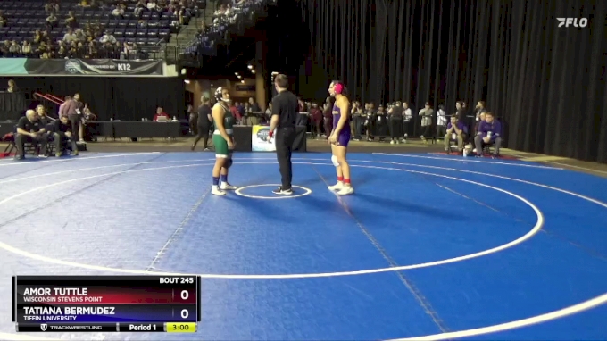 136 lbs Cons. Round 2 - Tatiana Bermudez, Tiffin University vs Amor Tuttle, Wisconsin Stevens Point