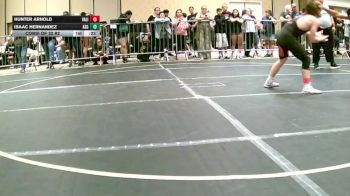 144 lbs Consi Of 32 #2 - Hunter Arnold, Valiant College Prep vs Isaac Hernandez, Asg