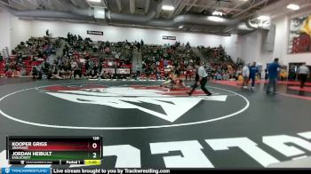 120 lbs Quarterfinal - Jordan Heibult, Eaglecrest vs Kooper Grigs, Arapahoe