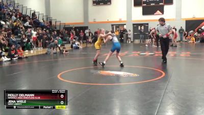 GB-5 lbs Round 2 - Jena Wiele, West Liberty vs Molly Oelmann, Waverly Area Wrestling Club