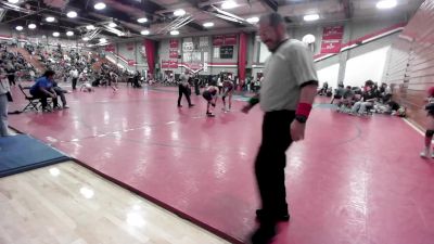 110 lbs 7th Place Match - Dylan Marin, Centennial Corona vs Jaqueline Ramirez, El Monte