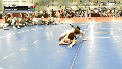 170 lbs Rr Rnd 3 - Gage Wentzel, TNWC Silver Fox - HSB vs Andres Rojas, Gotenks GT - HSB
